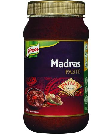 Knorr Pataks Paste Madras Curry 1.1kg - Buy Online on SooperMarket.com