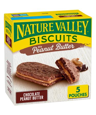 Nature Valley Chocolate Biscuits with Peanut Butter, 5 ct