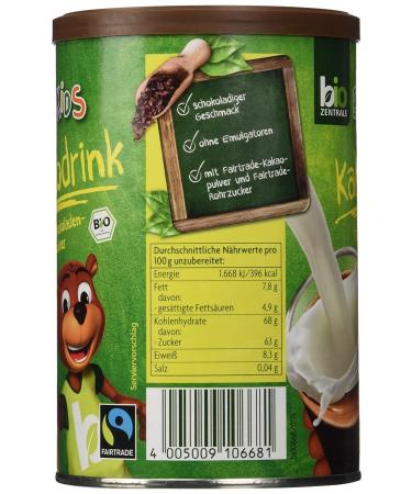 Buy biozentrale BioKids Cocoa Drink 300g - Organic Fair Trade Drinking Chocolate Powder - Buy Online on SooperMarket.com