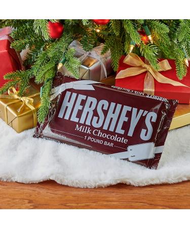 Hershey's Milk Chocolate Candy 1 lb Gift Bar | Gluten Free | Giant Hershey's 1lb Bar - Buy Online on SooperMarket.com