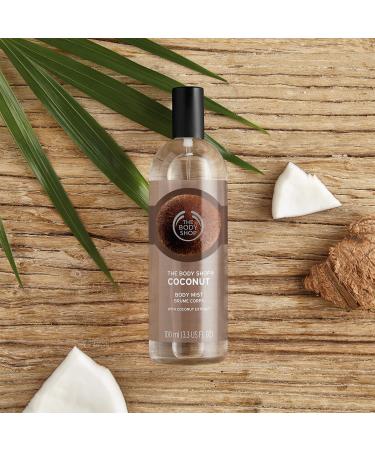 The Body Shop Coconut Body Mist Refreshes and Cools with a Tropical Scent Vegan 3.3 oz - Buy Online on SooperMarket.com