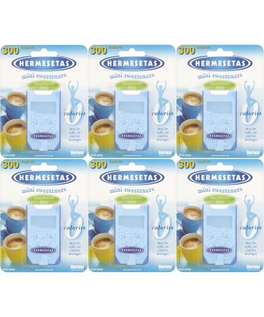 6X Hermesetas Original Mini Sweeteners 300 Tablets (Each) - Buy Online on SooperMarket.com