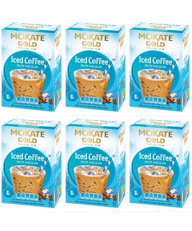 Mokate Gold Premium Iced Coffee White Chocolate 6 boxes x 8 sachets
