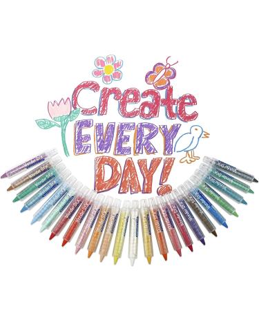 Wonder Stix Pastel Colors Dustless Chalk Crayon 24 Pack - Non-Toxic Chalk for Kids and Teachers - Buy Online on SooperMarket.com