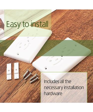 Bates- Self Closing Outlet Covers  2 Pack  Sliding Outlet Covers  Outlet Cover  Outlet Covers Baby Proofing  Baby Outlet Cover  Baby Proofing Outlet Cover  Plug Covers for Electrical Outlets - Buy Online on SooperMarket.com