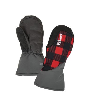 Eskimo Buffalo Chopper Mitt, Gray/Plaid, X-Large/XX-Large