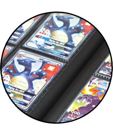 TopDeck 1000 Card Portfolio | 16 Pocket Trading Cards Album | Long Term Storage Binder | Side Load Sleeves | TCG Binder (Black) - Buy Online on SooperMarket.com