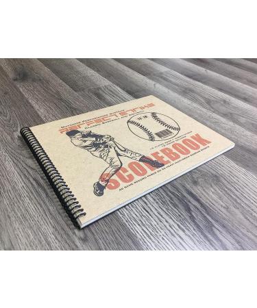 Perfect Strike Baseball Scorebook with Rules and Scoring Instructions - Heavy Duty Scorekeeping Book for Baseball and Softball - Buy Online on SooperMarket.com