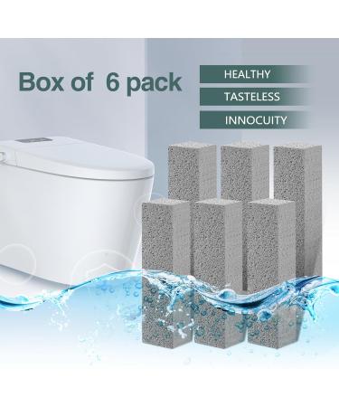6 pcs Pumice Stone Toilet Cleaning Tool | Hard Water Stain Remover for Toilet Pool & Bathroom - Buy Online on SooperMarket.com