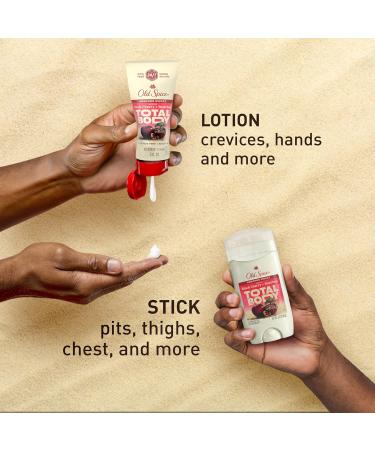 Old Spice Whole Body Deodorant for Men Total Body Deodorant Black Cherry + Bourbon Scent Aluminum Free Deodorant Stick for 24/7 Freshness // Dermatologist Tested Whole Body Deodorant 3.0 oz - Buy Online on SooperMarket.com