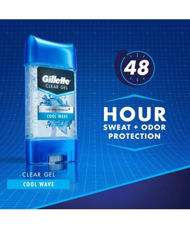 Gillette Endurance Antiperspirant / Deodorant Cool Wave Clear Gel 3.8 Ounce (Pack of 2) Packaging may Vary Cool Wave 3.8 Ounce (Pack of 2) - Buy Online on SooperMarket.com