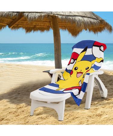 Northwest Beach Towel  30" x 60"  Pokemon Beach Pika Pokemon Beach Pika 30" x 60" - Buy Online on SooperMarket.com