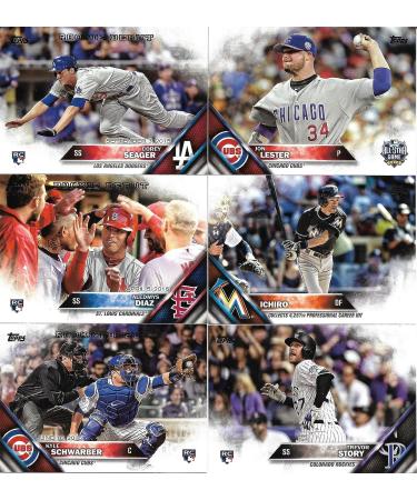 2016 Topps MLB Baseball Traded Updates & Highlights Series - 300 Card Set | Stars, Rookies, All Star Players | Complete Mint Condition - Buy Online on SooperMarket.com