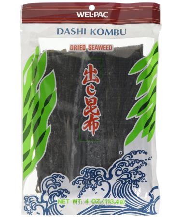WEL-PAC Dashi Kombu Dried Kelp 113.4 g 113.4 g (Pack of 1)