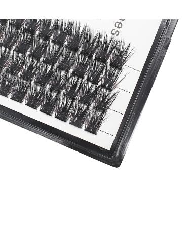 Bodermincer 84 Clusters Large Pack D Curl Volume Lashes Set | 18mm Individual DIY Eyelash Extension Kit for Women | Black False Lashes for Home Extension - Buy Online on SooperMarket.com