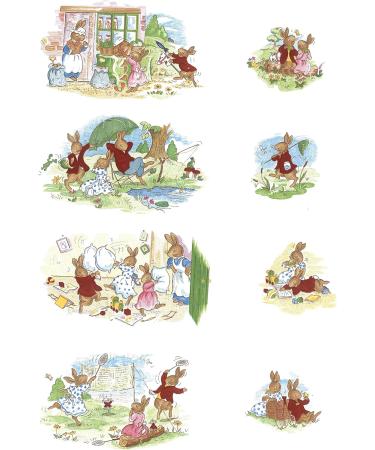 Royal Doulton Bunnykins Nursery Set - Baby Plate & Feeding Spoon | Fine Bone China | Multi | 2-Piece Set - Buy Online on SooperMarket.com