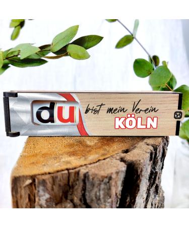 Cologne you are my club - chocolate bar gift box incl. Duplo - Cologne fan Cologne gifts Cologne gift Cologne fan articles football gift gift for Cologne city lovers & fans with skyline sport: Cologne