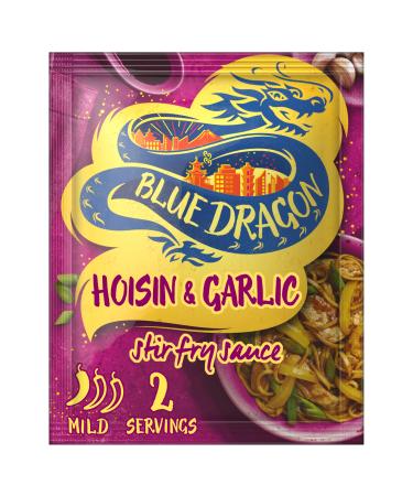 Blue Dragon Hoi Sin and Garlic Stir Fry Sauce 120 g Garlic 120 g (Pack of 1)