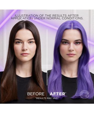 L'Oreal Paris Preference Meta Vivids Lilac 9.120 Hair Colour Kit - Semi-Permanent 2-in-1 Bleach & Colour - 1 Count - Buy Online on SooperMarket.com
