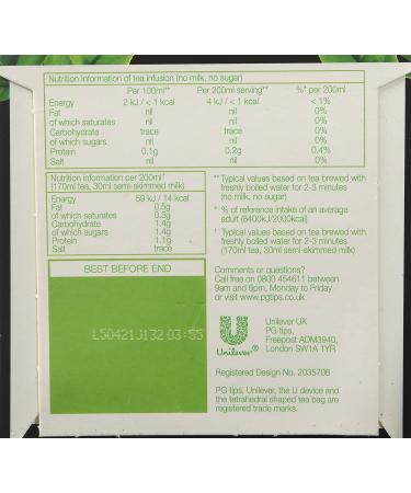 PG Tips Gold: Best Tasting Blend - 80 Tea Bags | Buy Online - Buy Online on SooperMarket.com