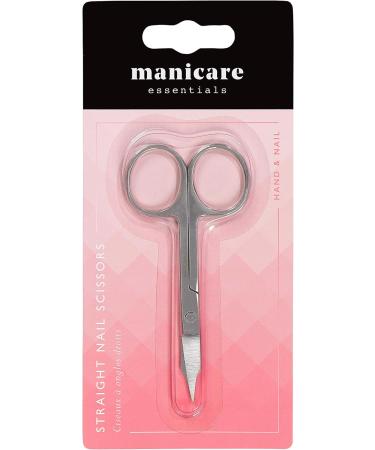 Manicare Precision Straight Nail Scissors - Japanese Stainless Steel for Professional Trimming of Nails - Manicure and Pedicure Tool - Buy Online on SooperMarket.com