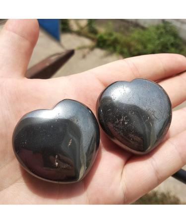 Natural Crystal Rough Home Decoration 1pcs Natural Iron ore Heart Crystal Love Heart for Stones - Buy Online on SooperMarket.com