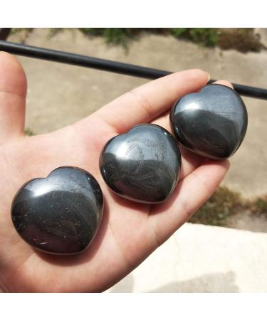 Natural Crystal Rough Home Decoration 1pcs Natural Iron ore Heart Crystal Love Heart for Stones - Buy Online on SooperMarket.com