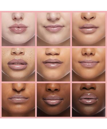 BANGFENG Hydrating Lip Oil - Plumping Tinted Gloss for Long Lasting Moisture - Strawberry Pink - Buy Online on SooperMarket.com