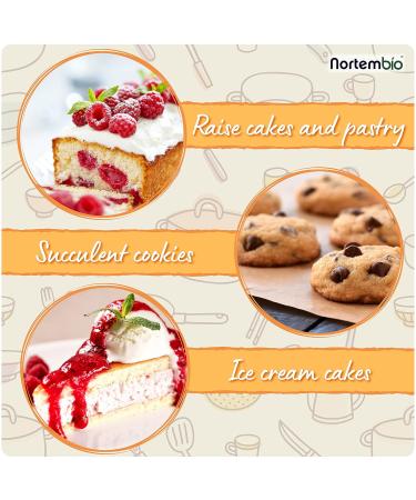 Nortembio Ecological Soda Powder 700g | Food Quality Sodium Bicarbonate | Aluminum-Free Baking Powder | Natural Backsoda with E-Book Included - Buy Online on SooperMarket.com