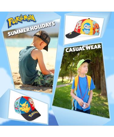 Shop Pokemon Baseball Cap for Kids | Snapback & Bucket Hats - Multi-Color Pikachu Designs - Buy Online on SooperMarket.com
