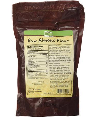 Now Foods Raw Almond Flour 10 oz | Gluten-Free, Natural & Vegan Baking - Buy Online on SooperMarket.com
