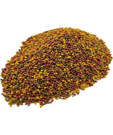HERONS Koi Trio Pellets 3mm Premium Fish Food - 1Kg | Prebiotic with Spirulina, Omega 3 & Amino Acids | Enhances Color & Growth for Japanese Koi & Pond Fish - Buy Online on SooperMarket.com