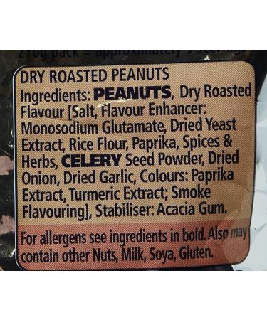 KP Dry Roasted Peanuts 270 g - Buy Online on SooperMarket.com