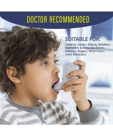 Handheld Lung Expander & Mucus Removal Device | Breathing Trainer for Improved Lung Capacity & Respiratory Health | Clears Lung Congestion for Easier Breathing - Buy Online on SooperMarket.com