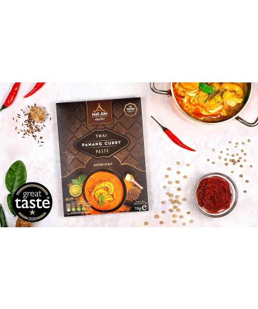 Traditional Thai Panang Curry Paste (1 x 70g) by Mae Jum | Great Taste Award - Buy Online on SooperMarket.com