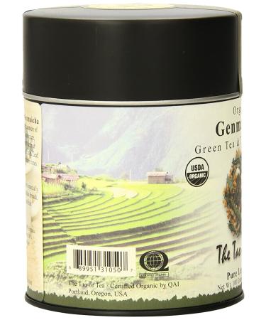 Organic Genmaicha Brown Rice Tea - Tao of Tea 3.5 oz (100g) | Premium Japanese Green Tea - Buy Online on SooperMarket.com