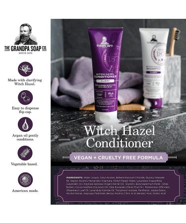 Shop The Grandpa Soap Co. Witch Hazel Conditioner 8 fl oz | Clarify & Refresh Hair - Buy Online on SooperMarket.com