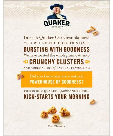 Quaker Golden Crunch Flavour Oat Granola 500 g (Pack of 5) - Buy Online on SooperMarket.com