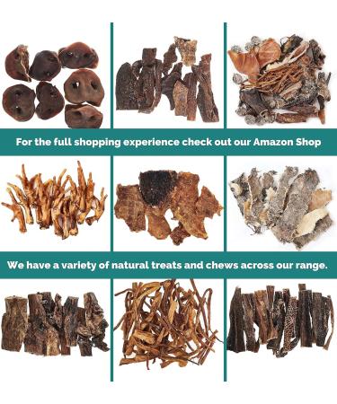 PawGang 100% Natural Rabbit Ears with Fur 500g - Healthy Hypoallergenic Dog Treats - Grain Free and Tasty Chews - EU Sourced - Bulk Bag - Buy Online on SooperMarket.com