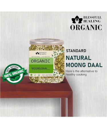 Blessfull Healing Organice Moong DAL (CHILKA) 1 lb (453 Gram) - Buy Online on SooperMarket.com