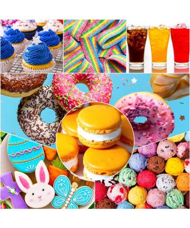 Premium Cyan Food Coloring - 160ml Sugar-Free Liquid Dyes for Cakes Baking Cookies Macarons DIY Slime & More | International Shipping Available - Buy Online on SooperMarket.com