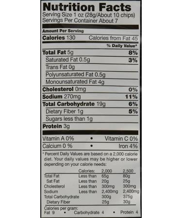 Stacy's Simply Naked Pita Chips 7.33oz | Healthy Snack Option - Buy Online on SooperMarket.com