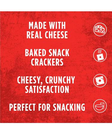 Cheez-It Crunch Sharp White Cheddar 191 Grams & Baked Snack Crackers Extra Cheesy Flavour 200 gram Sharp White Cheddar + Crackers Extra Cheesy - Buy Online on SooperMarket.com