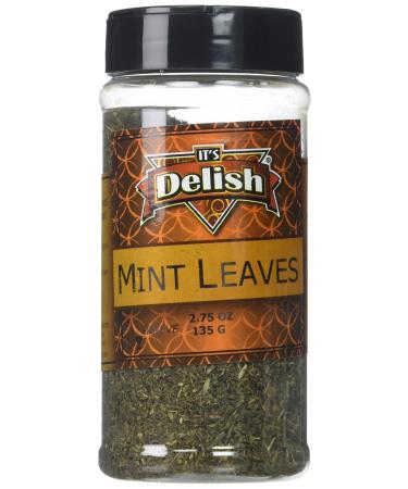 Dried Mint Leaves by Its Delish, Medium Jar