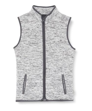 Playshoes Unisex Kid's Fleece Weste Outdoor top 86 grey knitted fleece
