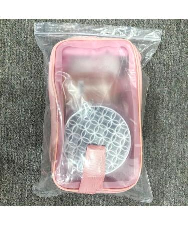 QUKLOGEN 3 in 1 Makeup Brush Cleaning Set Multifunctional Washing Bowl Drying Basket with Handle Silicone Cleaner Mat Removal Cleaner Sponge 150ml/5.12fl.oz Professional Makeup Brush Cleaner Purple - Buy Online on SooperMarket.com