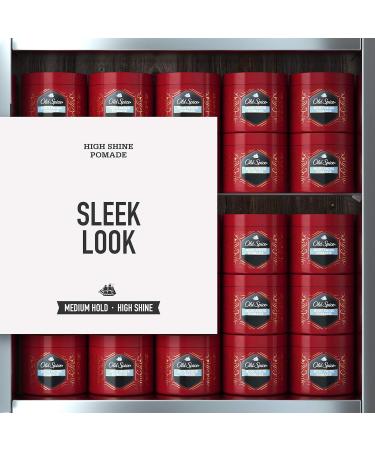 Old Spice High Shine Pomade for Men - Premium Hair Styling 75g | International Shipping Available - Buy Online on SooperMarket.com