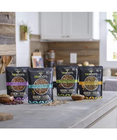 TruRoots Organic Quinoa, Brown Rice & Lentil Blend - Quick Cook 8.5 oz, Pack of 8, USDA Organic, Non-GMO - Buy Online on SooperMarket.com