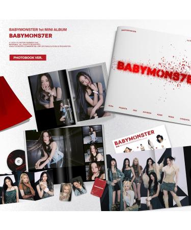 Buy BABYMONS7ER BABYMONSTER Album - Photobook Edition | Pre-Order Benefits & K-POP Inspired Freebies | International Shipping Available - Buy Online on SooperMarket.com