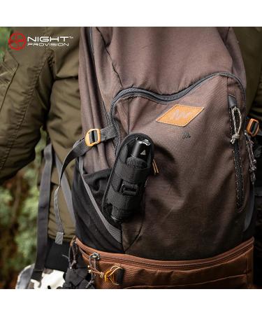 TH1 Tactical Flashlight Holster - Stretchable Rotatable Clip - 360 Degree Holder - Police Military Security - Black - Buy Online on SooperMarket.com